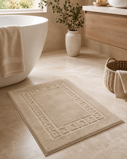 Luxury Geometric Bath Mat