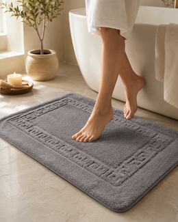 Luxury Geometric Bath Mat