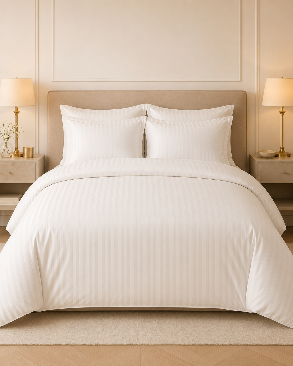 Striped Duvet Cover Set