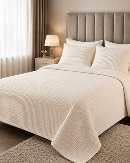 Cotton Pique Coverlet