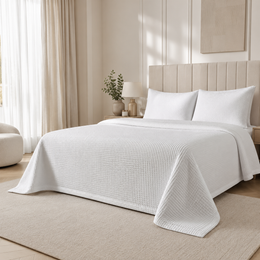 0.5×0.5 Cotton Coverlet - 240×180
