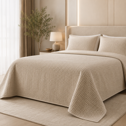 0.5×0.5 Cotton Coverlet - 240×180