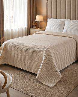 0.5×0.5 Cotton Coverlet - 240×220