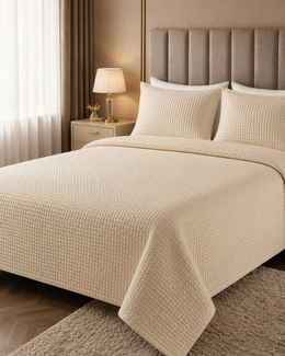 Cotton Pique Coverlet