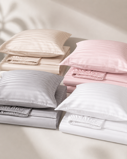 Striped Fitted Bedsheet Set